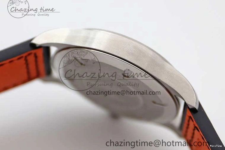 MIROTIME 0506 Vibrant Mark XVIII IW327001 SS M+F 1:1 Best Edition Black Dial on Black Leather Strap A 7055